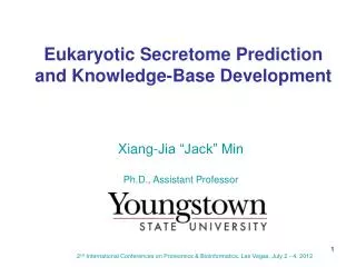 Eukaryotic Secretome Prediction and Knowledge-Base Development