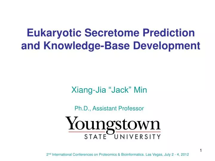 eukaryotic secretome prediction and knowledge base development
