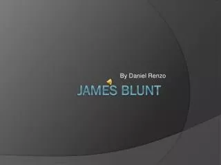 James Blunt