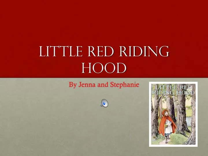 little red riding hood