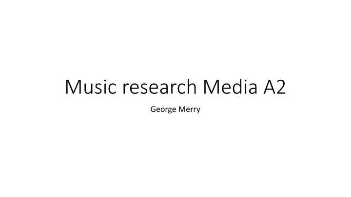 music research media a2