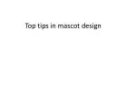 Top tips in mascot design - slide 1