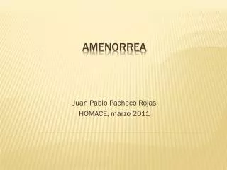 juan pablo pacheco rojas homace marzo 2011