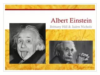 Albert Einstein