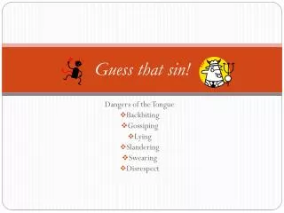 Guess that sin!