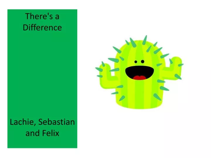 there s a difference lachie sebastian and felix