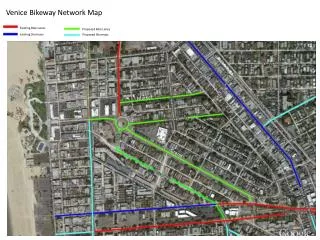 Venice Bikeway Network Map