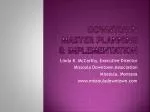 Downtown Master Planning &amp; Implementation - slide 1