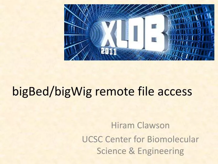 bigbed bigwig remote file access