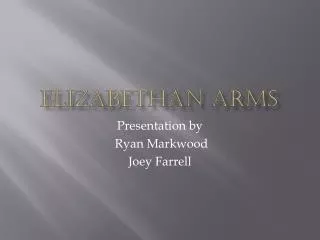 Elizabethan Arms