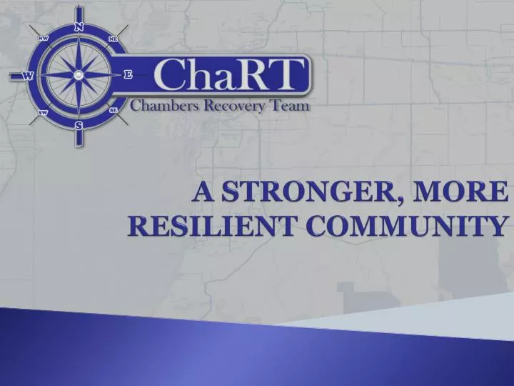 a stronger more resilient community