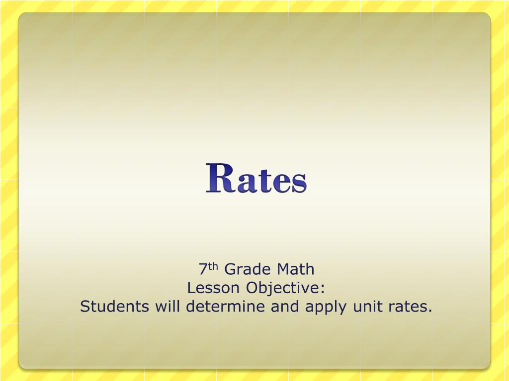 PPT - Rates PowerPoint Presentation, free download - ID:2335047