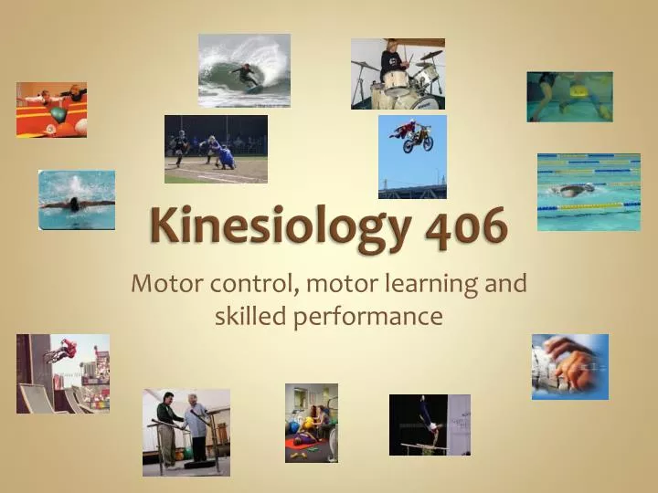 kinesiology 406