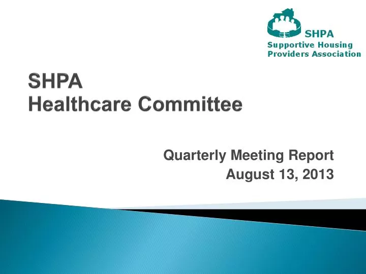shpa healthcare committee