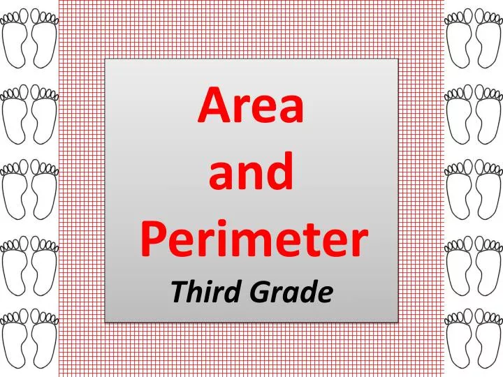 area and perimeter third grade