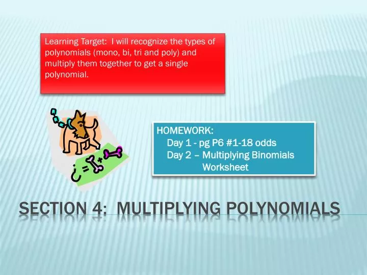 section 4 multiplying polynomials