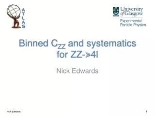 Binned C ZZ and systematics for ZZ-&gt;4l