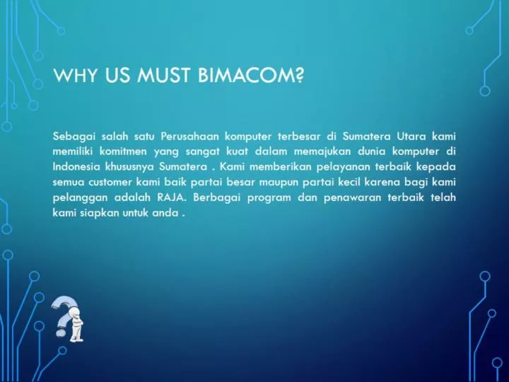 why us must bimacom