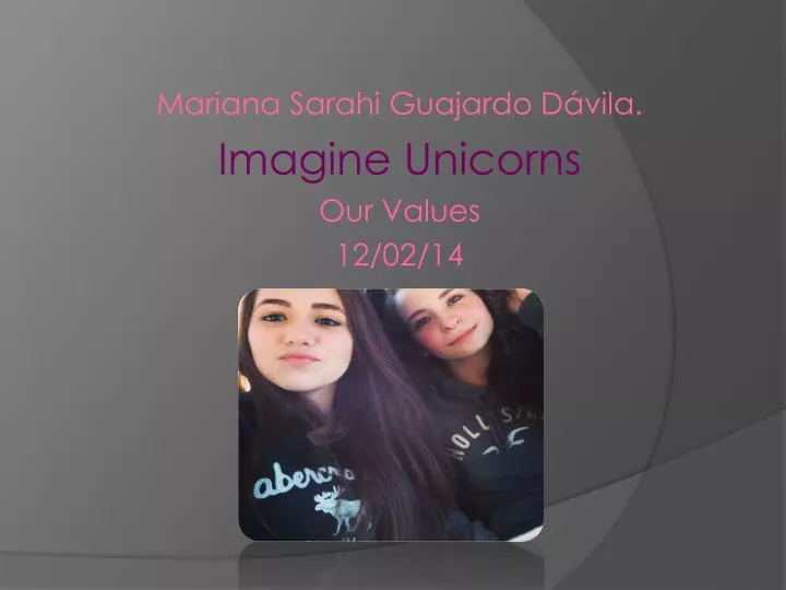 mariana sarahi guajardo d vila imagine unicorns our values 12 02 14