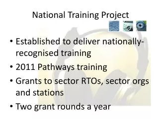 National Training Project