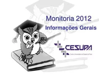 monitoria 2012