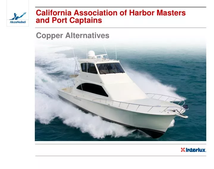 california association of harbor masters and port captains