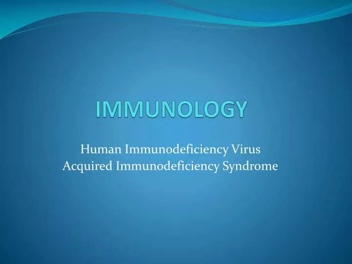 immunology