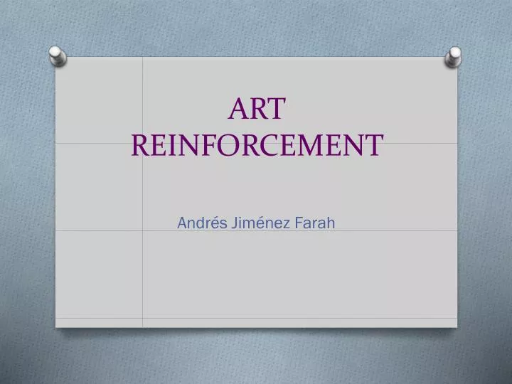 art reinforcement