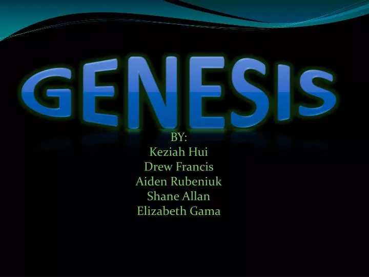 genesis