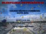 COLEGIO TÉCNICO COMERCIAL SANTA RITA AGOSTO 06 DE 2008 - slide 1