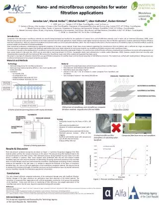 Nano- and microfibrous composites for water filtration applications