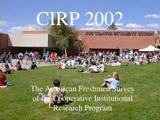 CIRP 2002