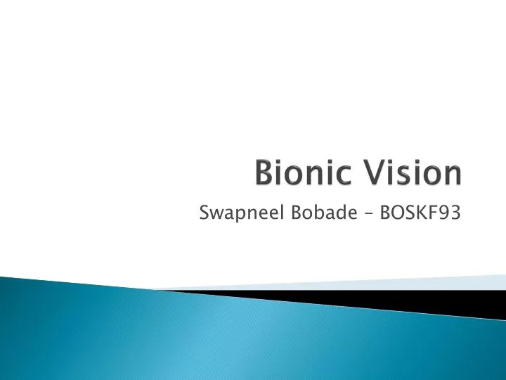 bionic vision