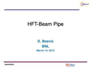 HFT-Beam Pipe