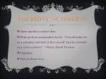 Literary Creativity Workshop: Halloween Edition - slide 1