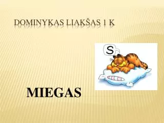 miegas