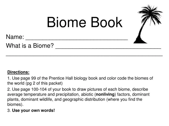 biome book