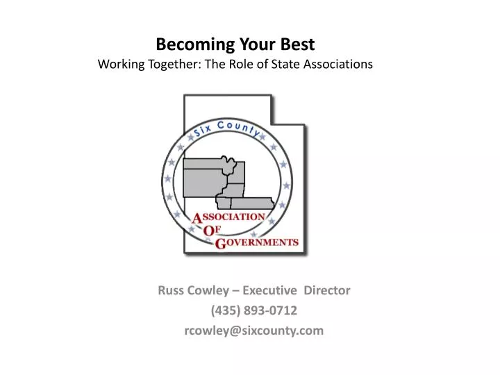 becoming your best working together the role of state associations