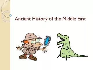Ancient History of the Middle East