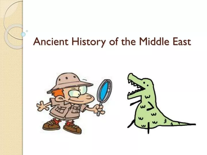 ancient history of the middle east