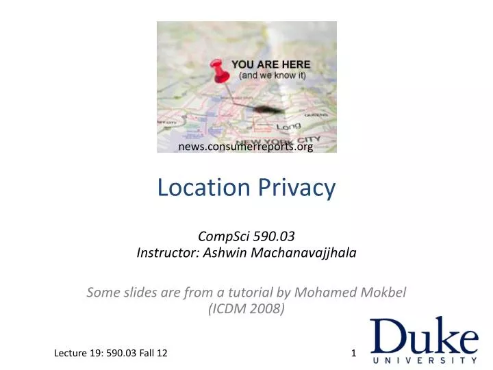 location privacy
