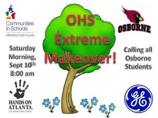 OHS Extreme Makeover!