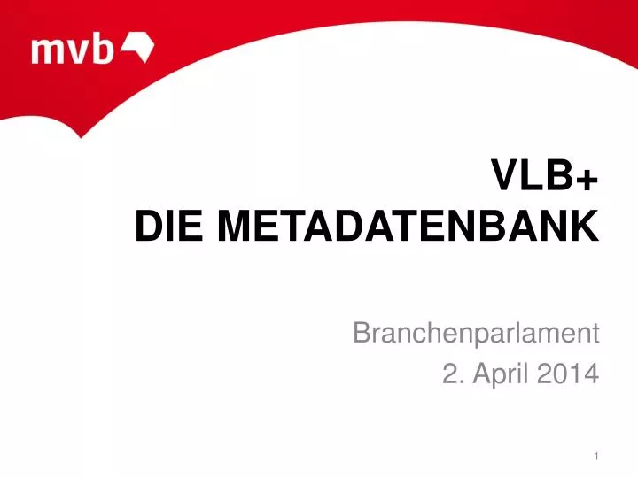 vlb die metadatenbank