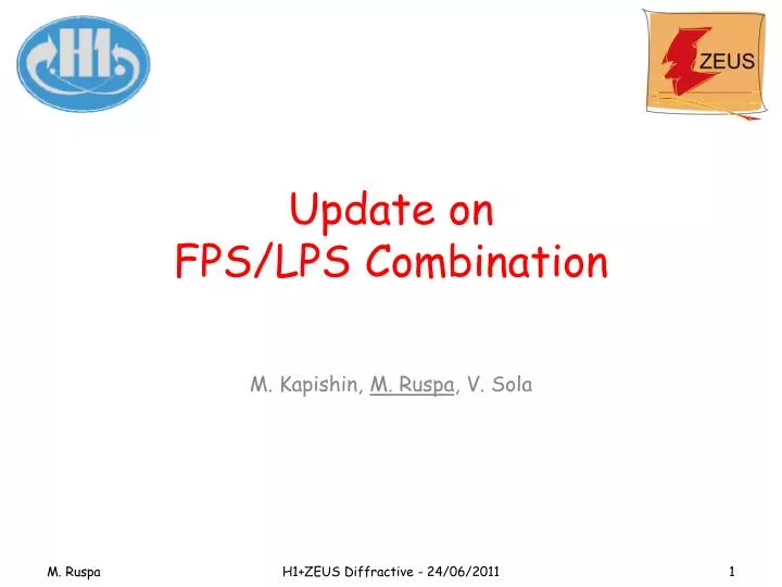update on fps lps combination