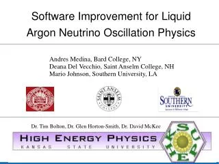 Software Improvement for Liquid Argon Neutrino Oscillation Physics