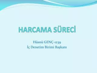 harcama s rec