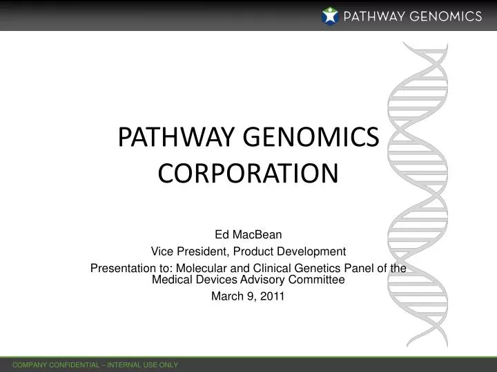 pathway genomics corporation