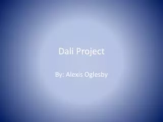 Dali Project