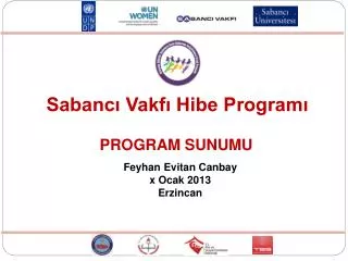 program sunumu