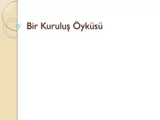 bir kurulu yk s